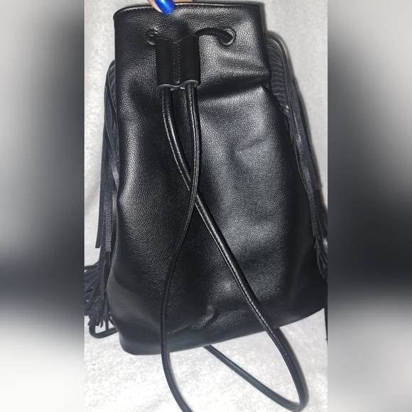 Limited edition Black Victoria Secret back pack purse - Picture 3 of 4